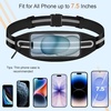 Slim Running Belt, Water Resistant Fanny Pack for Men Women Black(01 – Black)
