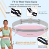 Slim Running Belt, Water Resistant Fanny Pack for Men Women Black(03 – Pink)