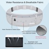 Slim Running Belt, Water Resistant Fanny Pack for Women Men, Black(04 – Grey)
