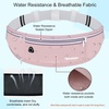 Slim Running Belt, Water Resistant Fanny Pack for Women Men, Black(07-Dusty Pink)