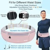Slim Running Belt, Water Resistant Fanny Pack for Women Men, Black(07-Dusty Pink)