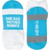 Gone For a Run Motivational Ankle Running Socks – Affirmation Runners Gifts(Mother Runner (Teal))