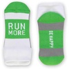 Gone For a Run Motivational Ankle Running Socks – Affirmation Runners Gifts(Run More (Lime))