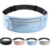 Running Belt Fanny Pack Men Women, Slim No-Bounce Waterproof Phone Holder(Blue)