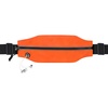 Running Belt Fanny Pack Men and Women Slim Running Bag Money Belt(Bright Orange)