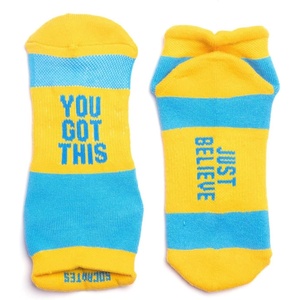 Gone For a Run Motivational Ankle Running Socks – Affirmation Runners Gifts(You Got This)