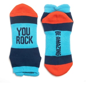 Gone For a Run Motivational Ankle Running Socks – Affirmation Runners Gifts(You Rock)