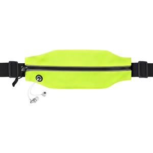 Running Belt Fanny Pack Men and Women Slim Running Bag Money Belt(Kelly Green)