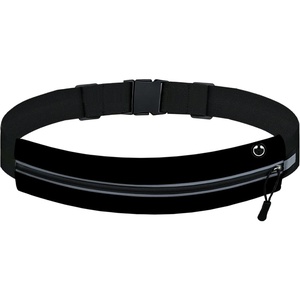Running Belt, Water Resistant Nylon Spandex, Fits 23-32 Inch Waists