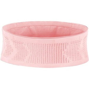 Slim Invisible Running Belt, Breathable Large Capacity Mesh Pouch(Pink)