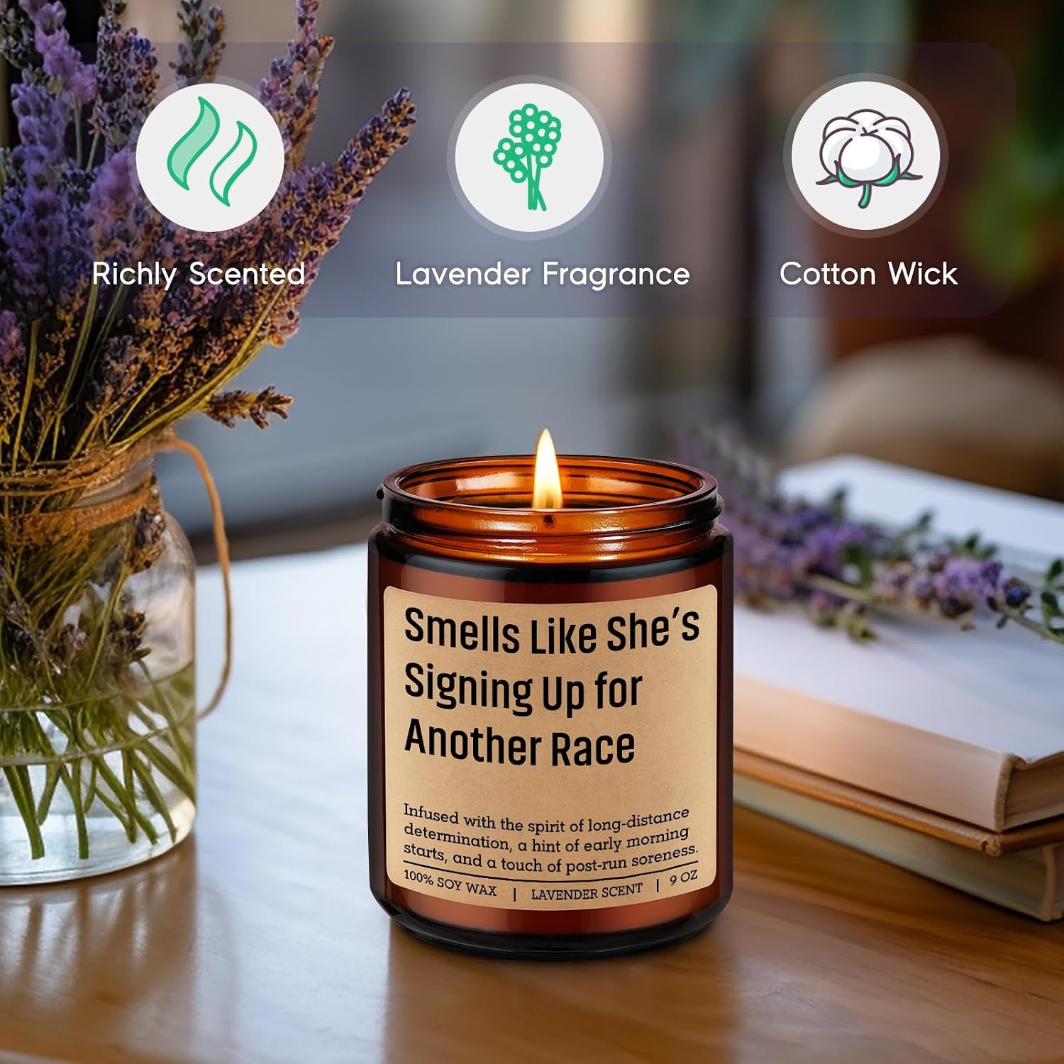 image:imageGSPY Candle Gifts for Runners Running Accessories for Women Female Girl