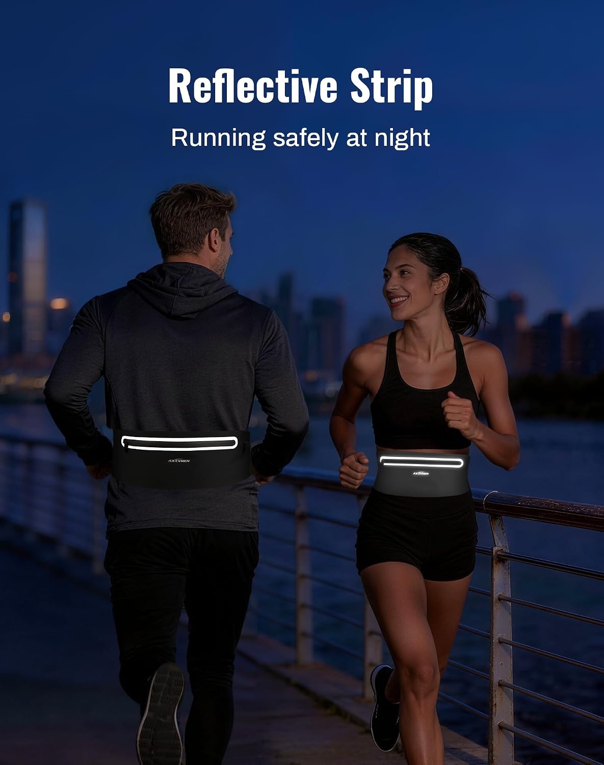 image:imageRunning Belt for Women amp MenUltra Light Slim Running BeltsGrey