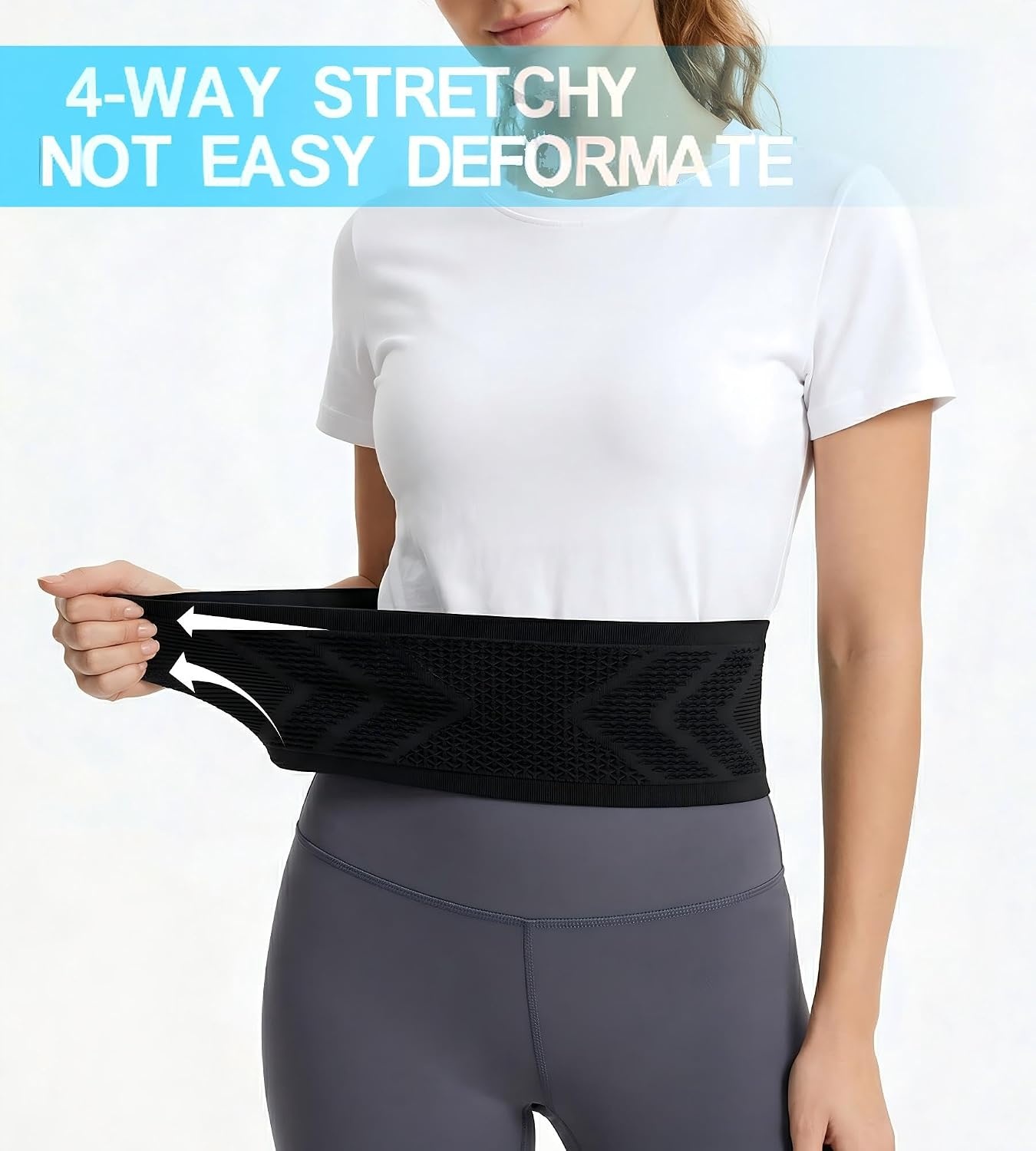 image:imageSeamless Knit Running Belt amp Fanny Pack SmallXXLarge