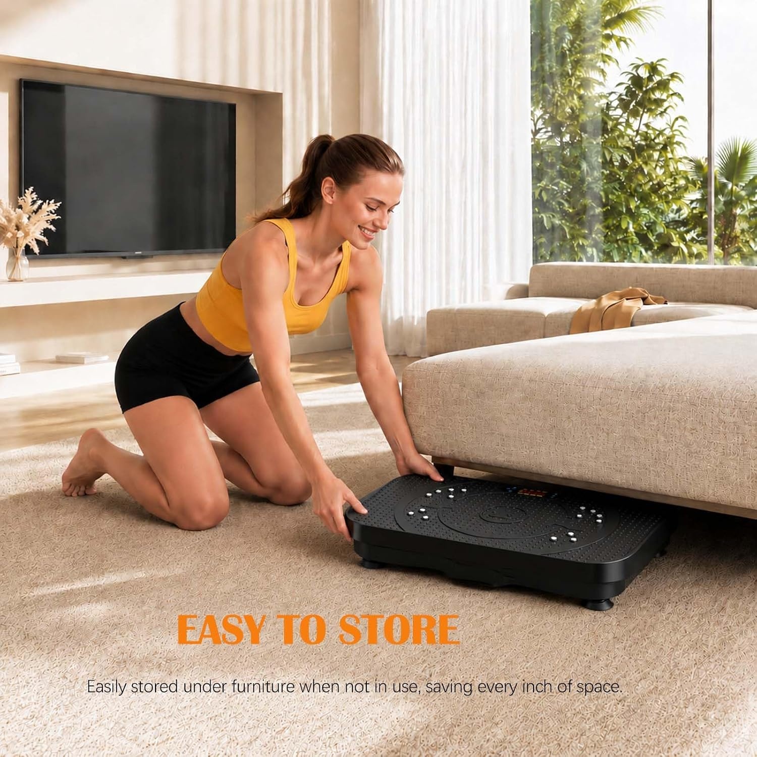 image:imageVibration Plate Exercise Machine 1999 Full Body Workout PlatformBlack