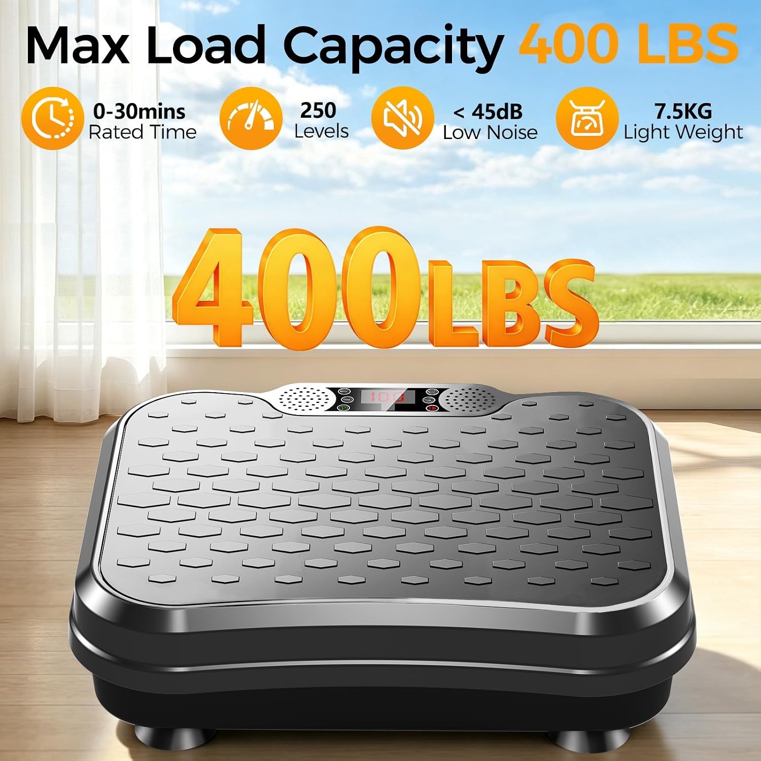 image:imageVibration Plate Exercise Machine Vibrating Plate for Lymphatic DrainageGray