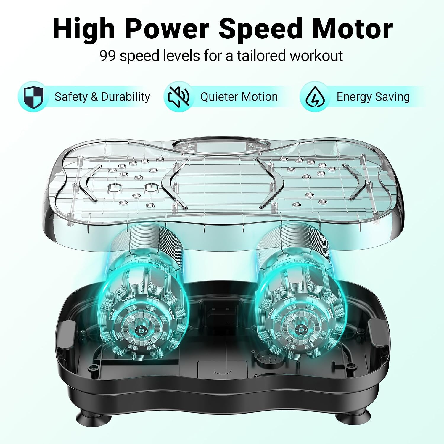 image:imageZTT Vibration Plate Exercise Machine for Lymphatic Drainage 450lbs