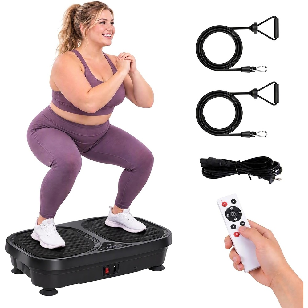 image:imageNEWBULIG Vibration Plate Exercise Machine Body Shaker for Home OfficeBlack
