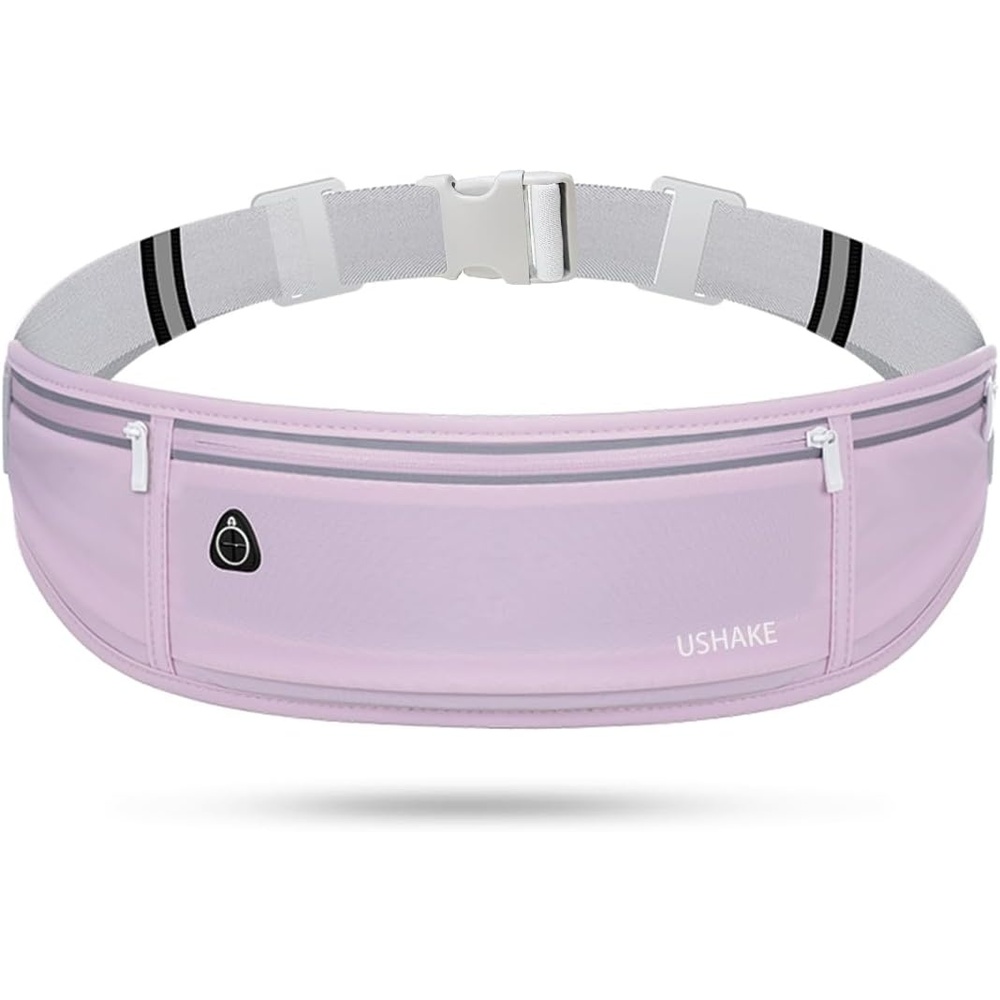 image:imageSlim Running Belt Bounce Free Fanny Pack Phone HolderLight Purple