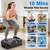AXV Vibration Plate Fitness Platform Exercise Machine Body Vibrating Board(BLUE)