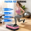 AXV Vibration Plate Fitness Platform Exercise Machine Body Vibrating Board(PINK)