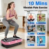 AXV Vibration Plate Fitness Platform Exercise Machine Body Vibrating Board(PINK)