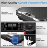 AoraPulse Vibration Plate for Lymphatic Drainage with 9 Programs 250 Speeds(Black)