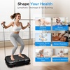 AoraPulse Vibration Plate for Lymphatic Drainage with 9 Programs 250 Speeds(Black)