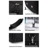 Fitgriff® Gym Bag for Men & Women with Shoe & Wet Compartment – Duffle Bag for Travel, Sports, Fitness & Workout(Full Black)
