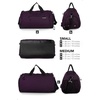 Fitgriff® Gym Bag for Men & Women with Shoe & Wet Compartment – Duffle Bag for Travel, Sports, Fitness & Workout(Mulberry)
