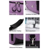 Fitgriff® Gym Bag for Men & Women with Shoe & Wet Compartment – Duffle Bag for Travel, Sports, Fitness & Workout(Purple)