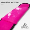 Jueachy Running Belts for Women Waterproof Fanny Pack Running Waist Pouch Phone holder Adjustable Sports Money Belt with Headphone Port(Rose)