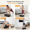 NEWBULIG Vibration Plate Exercise Machine Body Shaker for Home Office(Black)