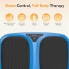 NEWBULIG Vibration Plate Exercise Machine Body Shaker for Home Office(Blue)