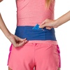 Nathan Zipster Max Running Belt, Running Belts for Women and Men, Bounce-Free Waist Pack with Extra Large Zipper Pocket, Smartphone Storage, Walking, Gym, Hiking(Blue / Rose Gold)
