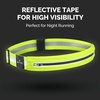 No-Bounce Slim & Secure Running Belt, Fits ALL Phones, Keys, Cards, Gels(1. Yellow)