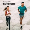 No-Bounce Slim & Secure Running Belt, Fits ALL Phones, Keys, Cards, Gels(1. Yellow)