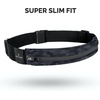 No-Bounce Slim & Secure Running Belt, Fits ALL Phones, Keys, Cards, Gels(3. Black Camo)