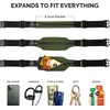 No-Bounce Slim & Secure Running Belt, Fits ALL Phones, Keys, Cards, Gels(5. Army Green)