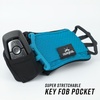 Noxgear Hand Held Phone Holder – Handheld Grip Phone Holder with Key Fob & Card Slot for Running, Jogging & Working Out – Compatible with All Phones (iPhone, Samsung & Google) – Machine Washable(Noxgear Blue)