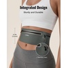 Running Belt for Women & Men-Ultra Light Slim Running Belts(Grey)