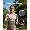 Running Belt for Women & Men-Ultra Light Slim Running Belts(Grey)