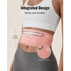 Running Belt for Women & Men-Ultra Light Slim Running Belts(Pink)