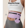 Running Belt for Women & Men-Ultra Light Slim Running Belts(Purple)