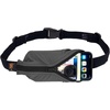 SPIbelt Running Belt Original Monochromatic, Women Men, Phone Holder for Running, Running Fanny Pack, Holder for Phone, Running Waist Pack, Adjustable Waist, [Fits All Phones]. White w/White Zipper(Anthracite with Black Zipper)