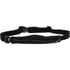 SPIbelt Running Belt Original Monochromatic, Women Men, Phone Holder for Running, Running Fanny Pack, Holder for Phone, Running Waist Pack, Adjustable Waist, [Fits All Phones]. White w/White Zipper(Black with Black Zipper (No Logo))