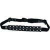 SPIbelt Running Belt Original Monochromatic, Women Men, Phone Holder for Running, Running Fanny Pack, Holder for Phone, Running Waist Pack, Adjustable Waist, [Fits All Phones]. White w/White Zipper(Black White Polka Dot/Black Zipper)