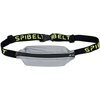SPIbelt Running Belt Original Monochromatic, Women Men, Phone Holder for Running, Running Fanny Pack, Holder for Phone, Running Waist Pack, Adjustable Waist, [Fits All Phones]. White w/White Zipper(Reflective with Black Zipper)
