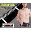 Slim Running Belt, Bounce Free Fanny Pack Phone Holder(Black/4 Grey Zippers)
