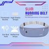 Slim Running Belt, Bounce Free Fanny Pack Phone Holder(Dark Blue)