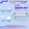 Slim Running Belt, Bounce Free Fanny Pack Phone Holder(Light Blue)